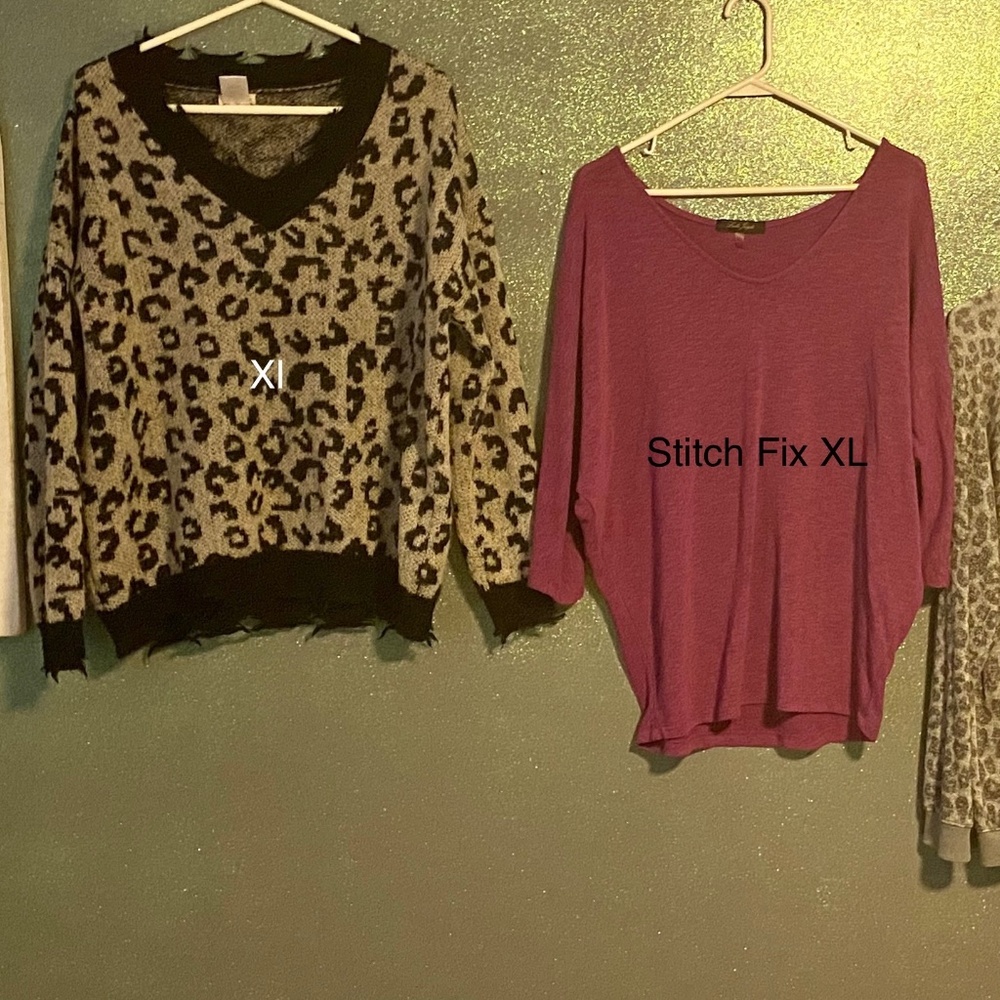 Lot of three sweaters size XL